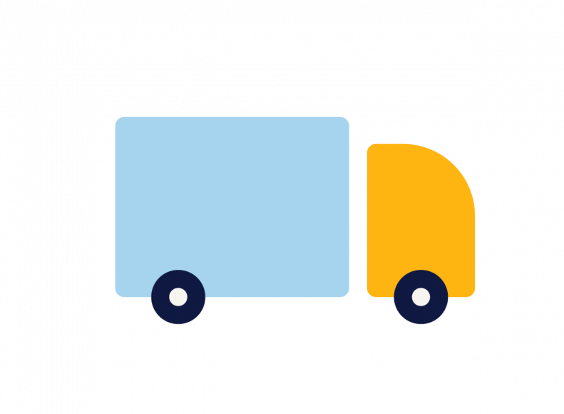 illustration of a delivery vehicle